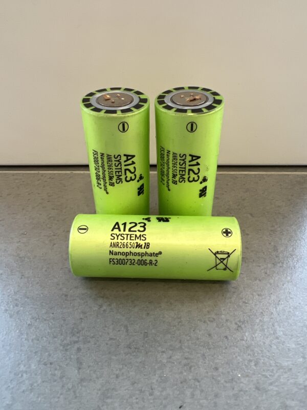 Ogniwo LiFePO4 A123 System ANR-26650 Zdemontowane - obrazek 3