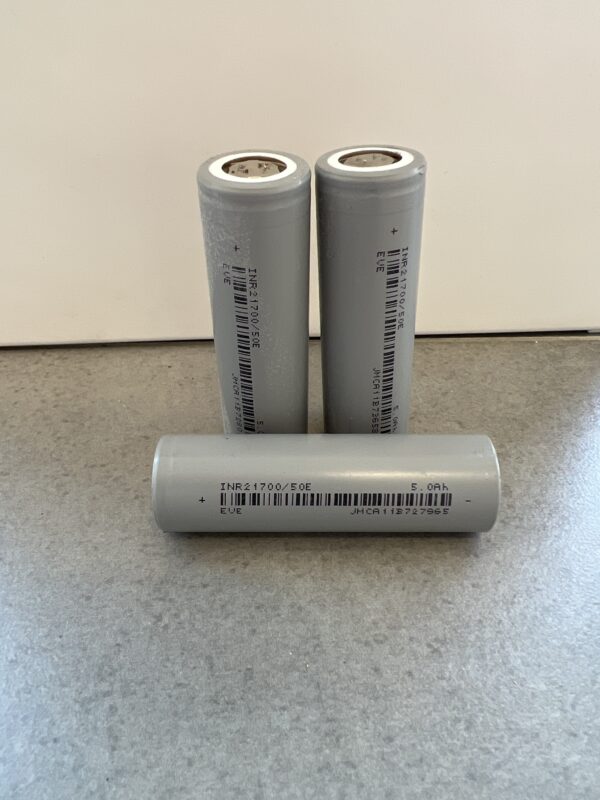Ogniwo Li-ion EVE INR-21700 50E 5000 mAh NOWE Zdemontowane - obrazek 2