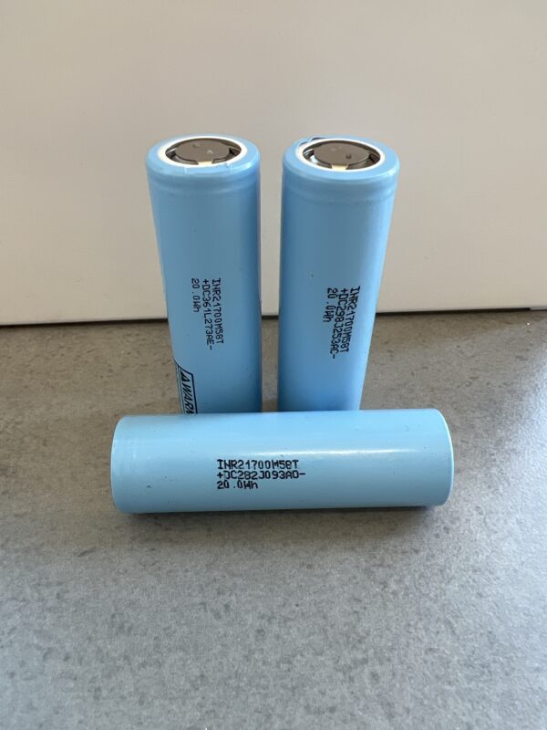 Ogniwo Li-ion LG INR-21700 M58T 5800 mAh Zdemontowane - obrazek 2